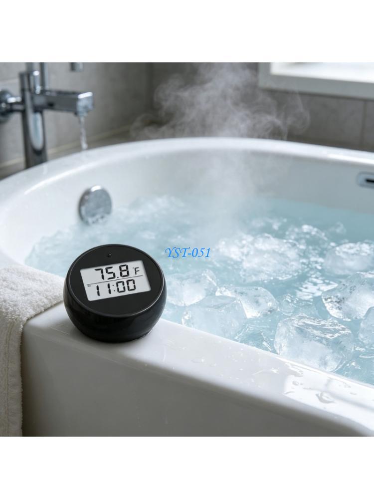 Pool Alarm Float - E15A Termometer Mandi Mengambang Digital Tahan
