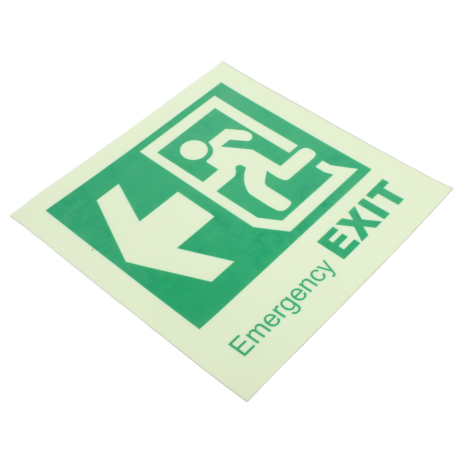 Stiker Lantai Bercahaya untuk  - Emergency Exit Sign ulasan dan harga