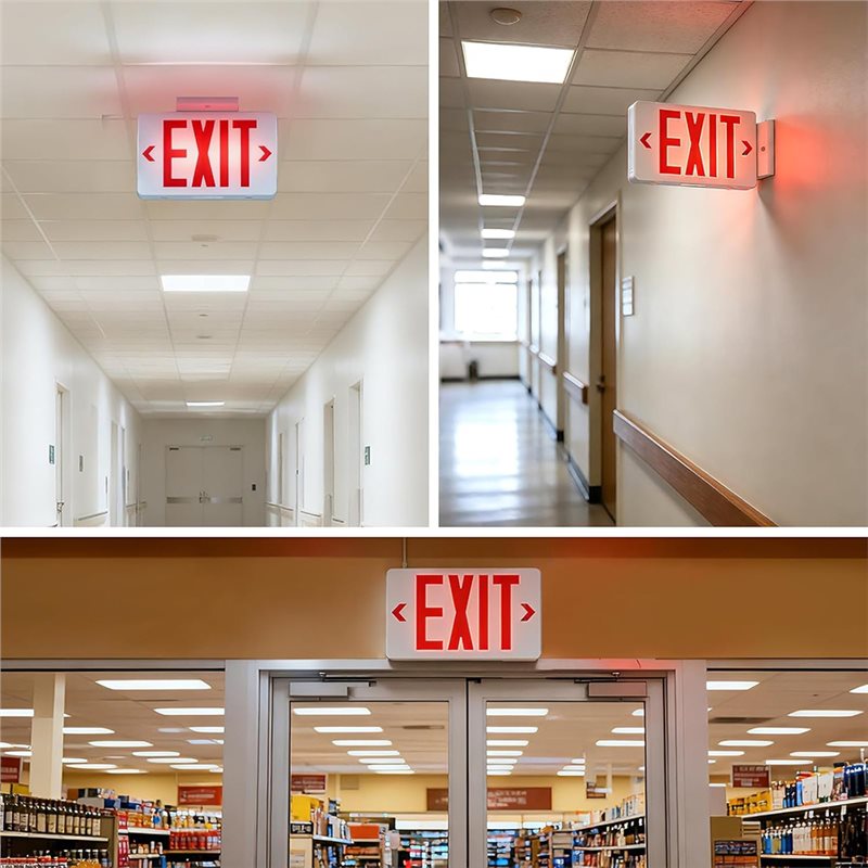 Lampu Darurat LED ABKQ-UL deng - Emergency Exit Sign ulasan dan harga
