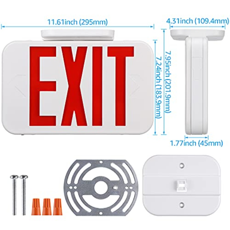 Tanda Keluar LED, Lampu Keluar - Emergency Exit Sign ulasan dan harga