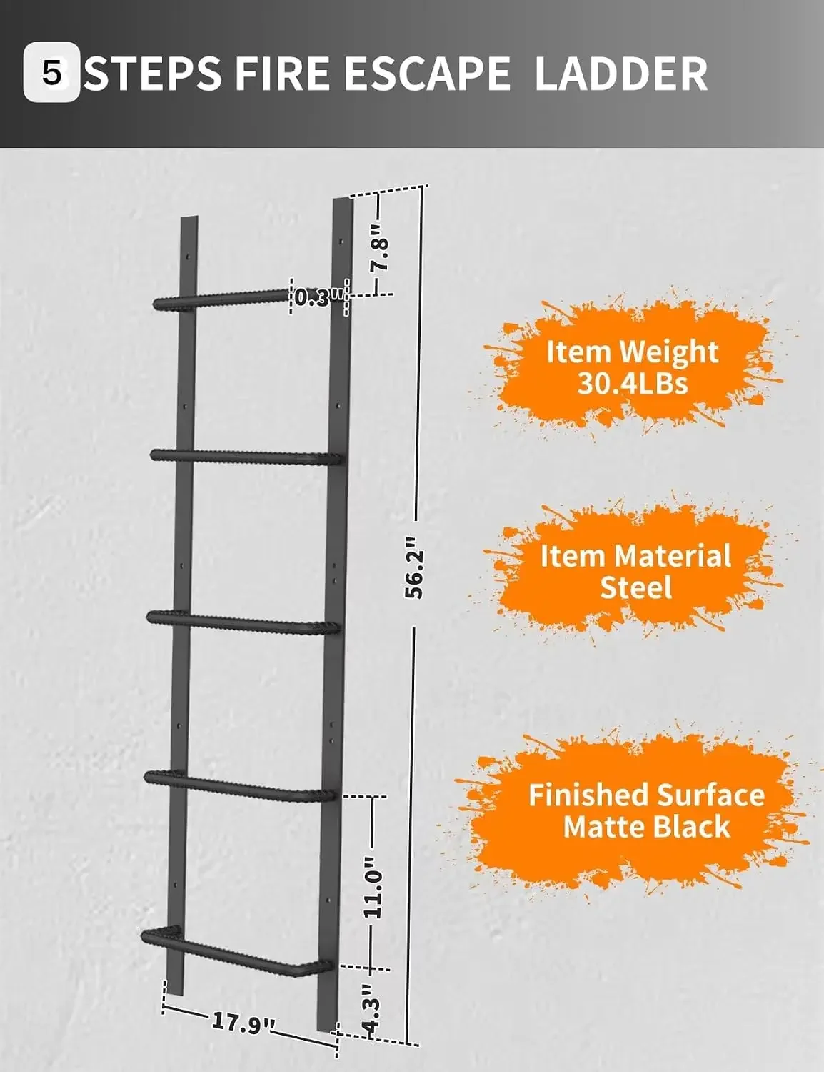 Tangga Jendela 5-Tingkat, Tang - Fire Escape Ladder ulasan dan harga