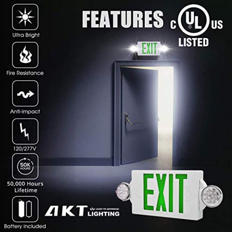 Lampu Darurat, Lampu Tanda Kel - Emergency Exit Sign ulasan dan harga