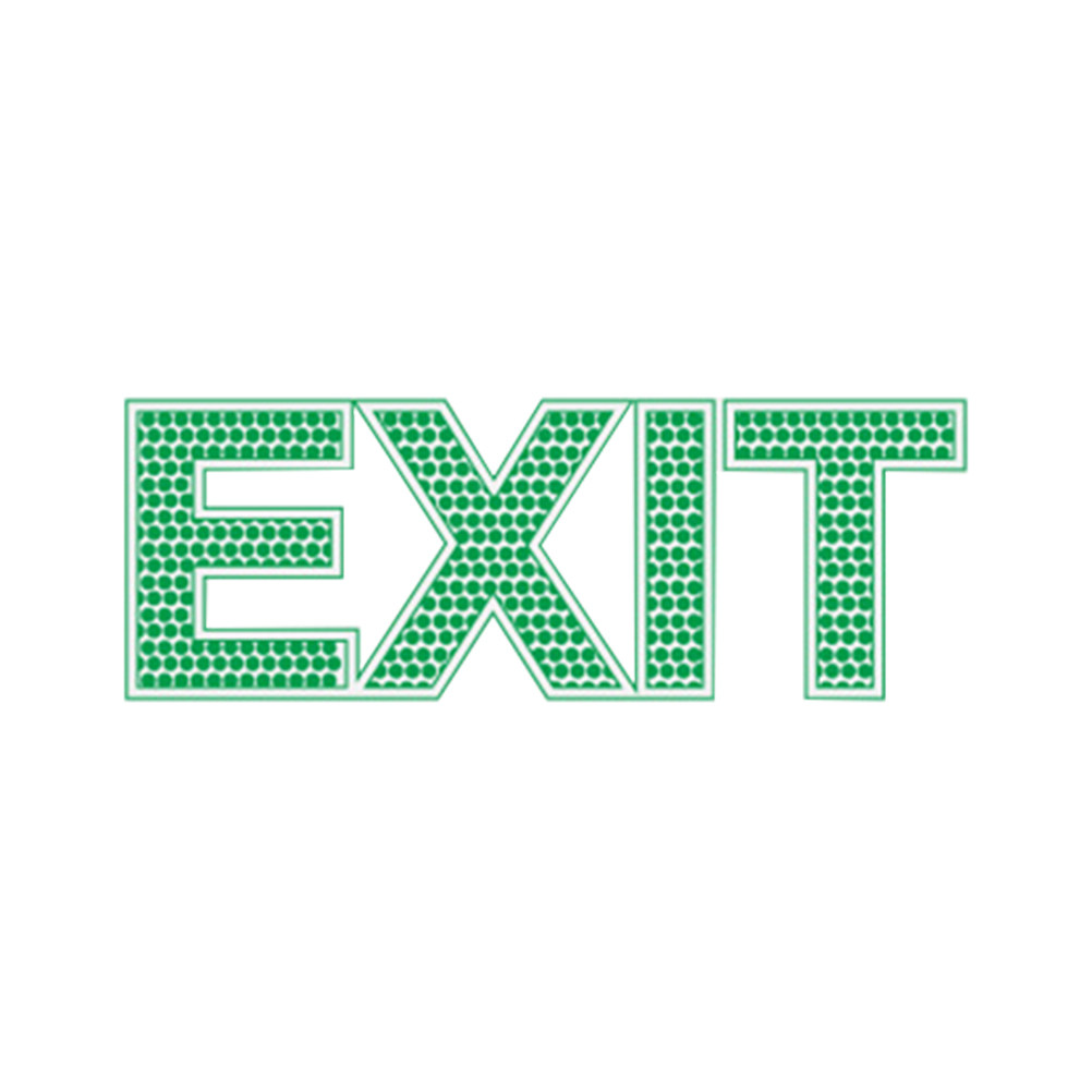 Stiker Dinding Pintu Darurat T - Emergency Exit Sign ulasan dan harga