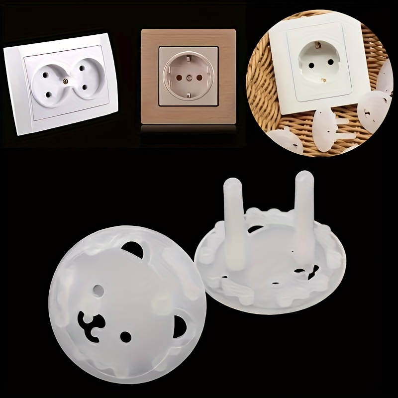 10 buah beruang soket daya EU  - Outlet Cover Baby ulasan dan harga